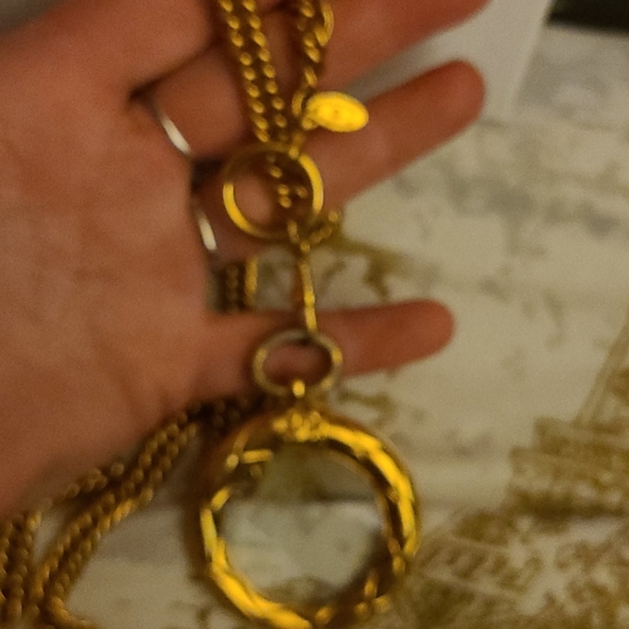 Chanel Beautiful magnifying glass necklace - Picture 6 of 7